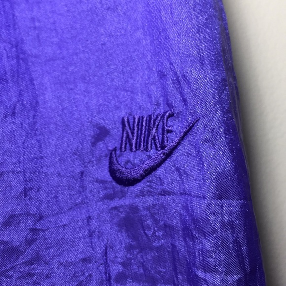 Vintage Early 90s Nike Purple Pink Windbreaker Tracksuit Medium - Picture 4 of 6